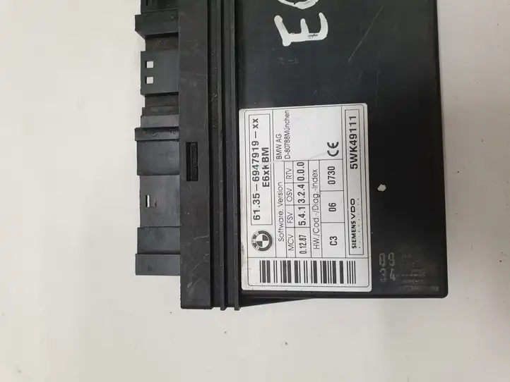 BMW 5 E60 E61 (2004 - 2010) 61356947919 Модуль комфорта — фото 4