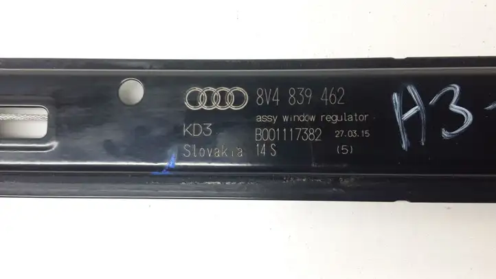 Audi A3/S3 8V (2012 - 2016) 8V4839462 Стеклоподъемник задней двери без мотора — фото 2