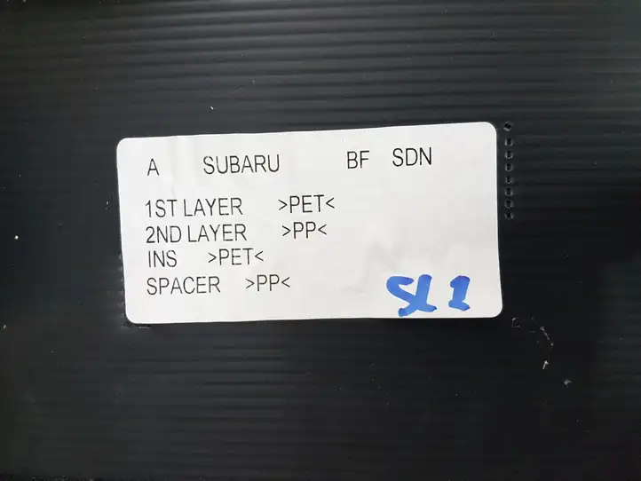 Subaru Legacy (2015 - 2017) Коврик багажника — фото 3