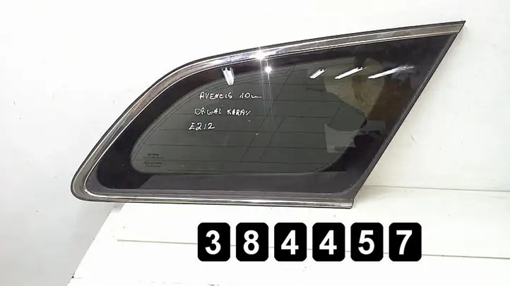 Toyota Avensis T270 (2009 - 2012) 43r006723 Заднее боковое стекло — фото 1