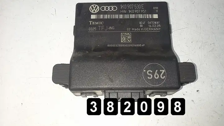 Volkswagen Touran I (2003 - 2010) 1k0907530e Блок управления двигателем (ЭБУ) — фото 1
