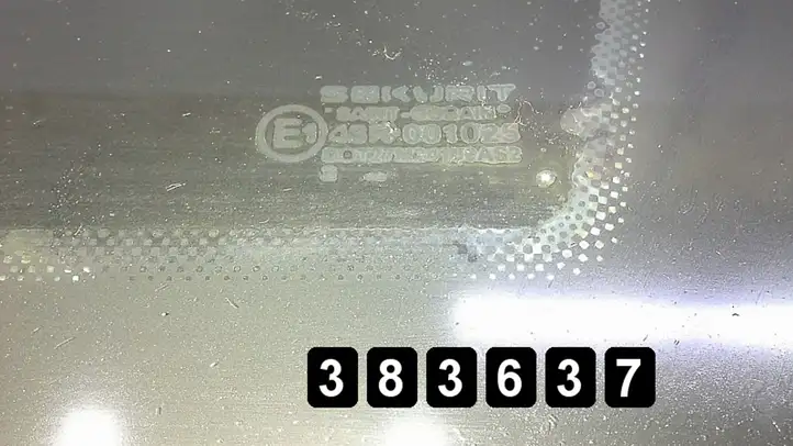 Volkswagen Touareg I (2002 - 2010) 43r001025 Заднее боковое стекло — фото 3