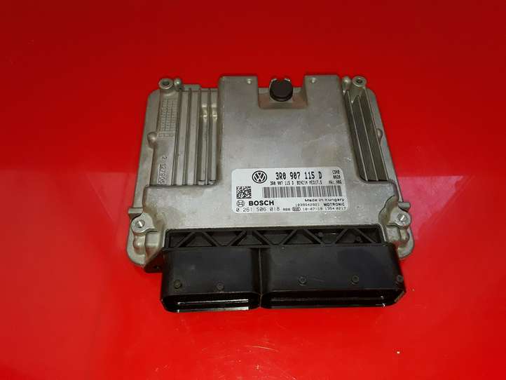 Seat Exeo (3R) (2008 - 2013)  3R0907115D Блок управления двигателя
