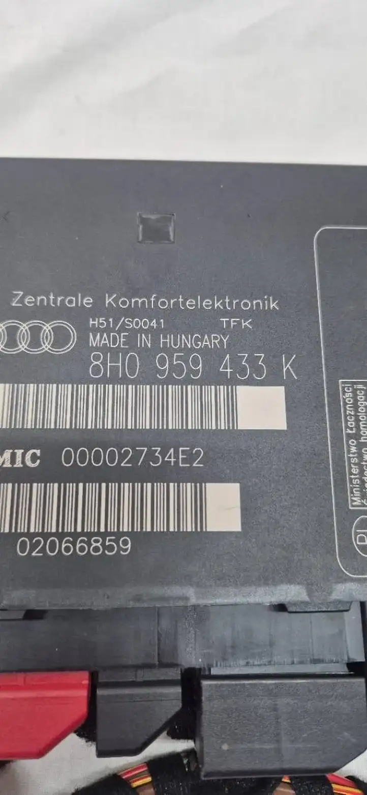 Audi A4 S4 B7 8E 8H (2004 - 2009) 8H0959433K Модуль комфорта — фото 4