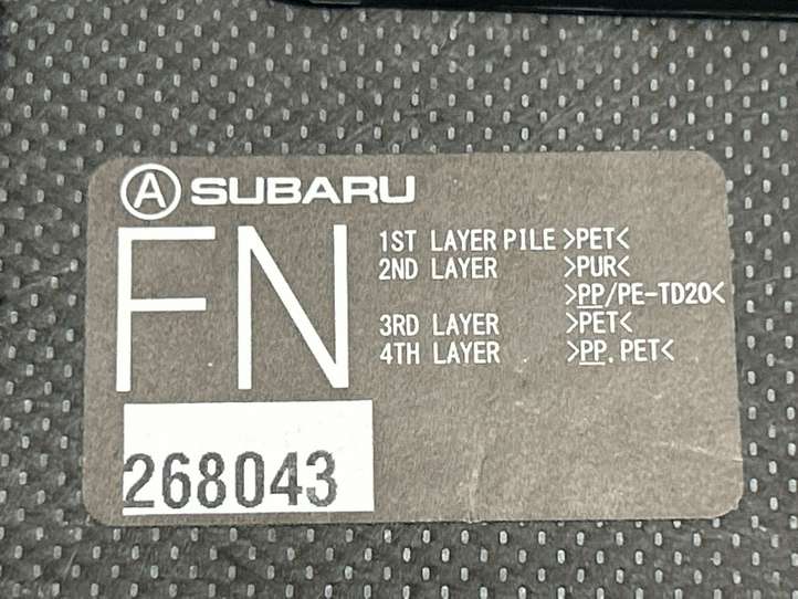 Subaru Crosstrek (2017 - )  95066FN010VH Звукоизоляция багажника