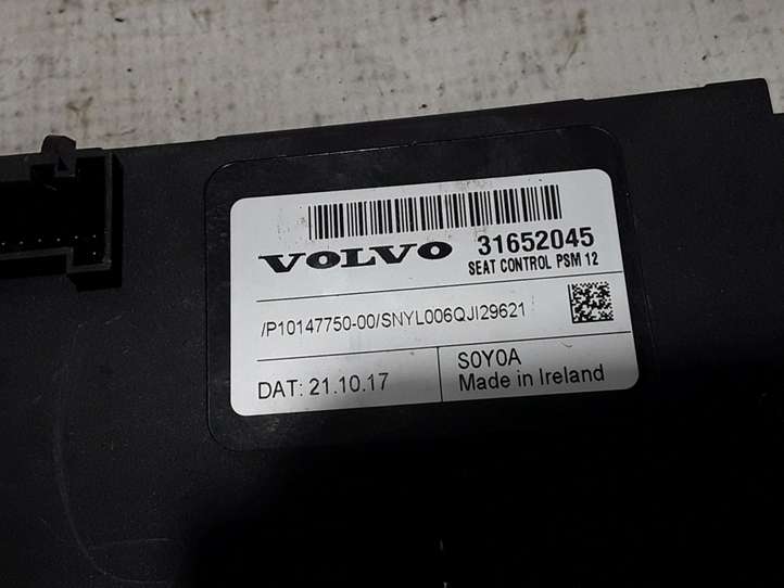 Volvo V90 (2016 - 2020)  31652045 Модуль управления сидением