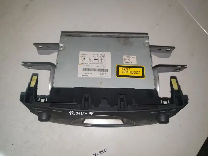 Toyota RAV 4 (XA30) (2006 - 2016) 8612042220 Магнитола / мультимедийная система — фото 3