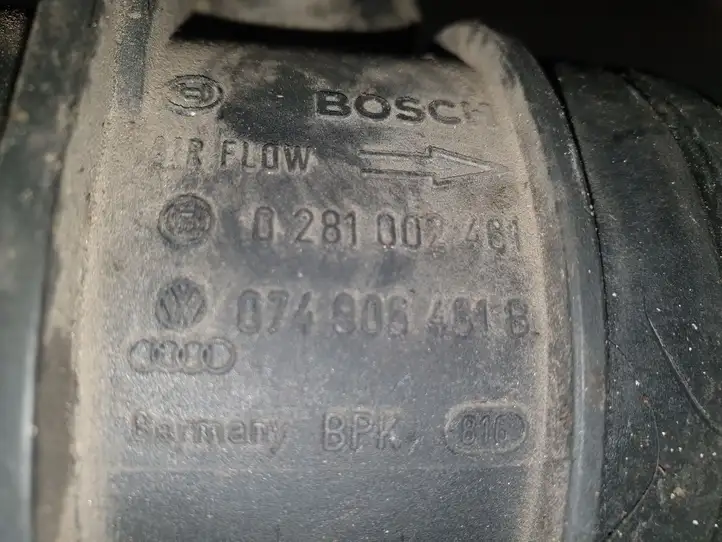 Volkswagen PASSAT B6 (2005 - 2010) 0281002461 Датчик массового расхода воздуха — фото 5