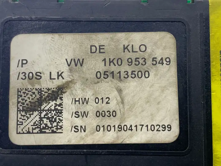 Volkswagen Golf V (2003 - 2009) 1K0953549 Датчик угла поворота руля — фото 2