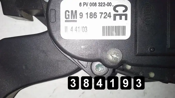 Saab 9-3 Ver1 (1998 - 2005) 9186724 Педаль акселератора — фото 5