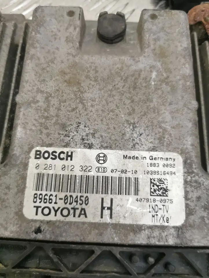 Toyota Yaris (2005 - 2009) 896610D450 Комплект системы зажигания — фото 4