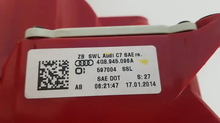 Audi A7 S7 4G (2010 - 2014) 4G8945096A Задний фонарь в кузове — фото 2