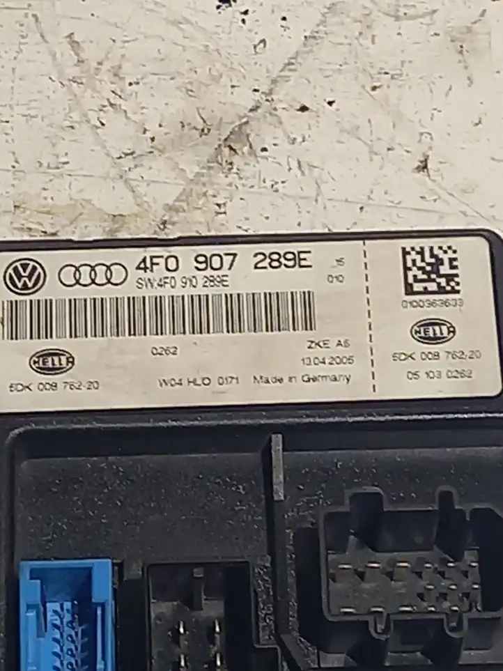 Audi A6 S6 C6 4F (2004 - 2008) 4F0907289E Модуль комфорта — фото 2