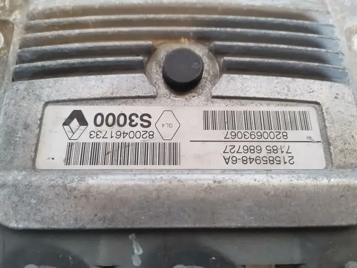 Renault Modus (2004 - 2007) 215859486A Блок управления двигателем (ЭБУ) — фото 3