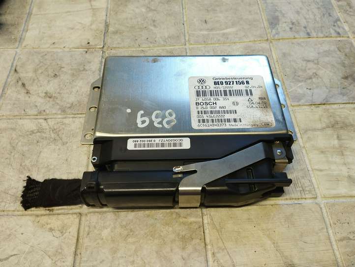 Audi A4 (2000 - 2006)  8E0927156R Блок управления коробки передач
