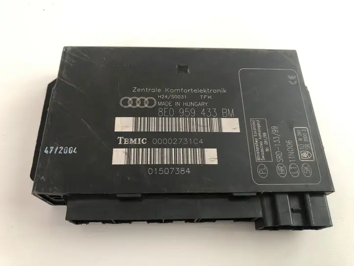 Audi A4 S4 B7 8E 8H (2004 - 2009) 8E0959433BM Модуль комфорта — фото 1