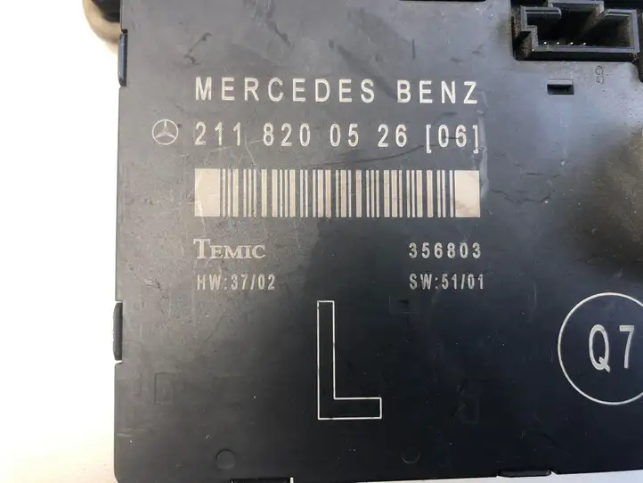 Mercedes-Benz E W211 (2002 - 2009) 2118200526 Прочие блоки управления — фото 3