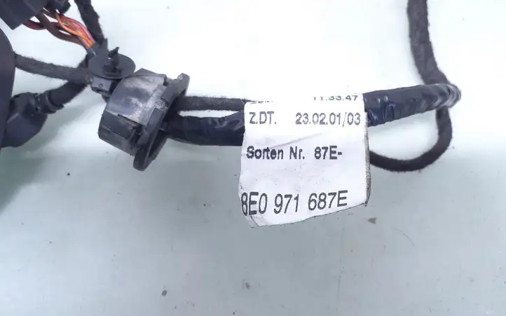 Audi A4 S4 B6 8E 8H (2000 - 2006) 8E0971687E Проводка задней двери — фото 3