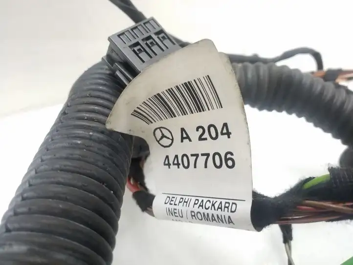 Mercedes-Benz C W204 (2007 - 2014) A2044407706 Проводка задней двери — фото 4