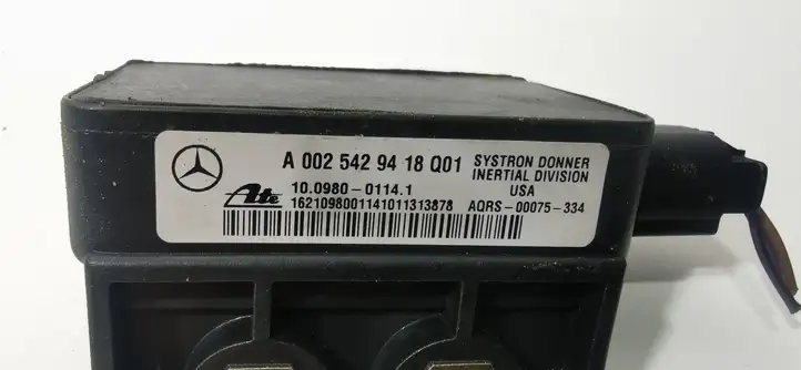 Mercedes-Benz ML W163 (1997 - 2005)  A0025429418 Датчик ESP (системы стабильности) (датчик курсовой устойчивости))