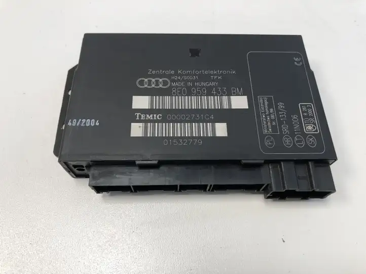 Audi A4 S4 B7 8E 8H (2004 - 2009) 8E0959433BM Модуль комфорта — фото 1