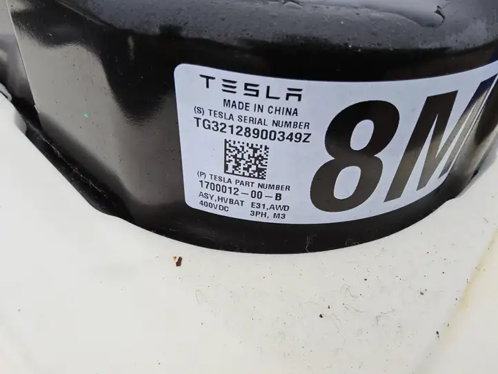 Tesla (2021 - ) TG32128900349Z Модуль аккумуляторной батареи гибридного автомобиля / электромобиля — фото 7