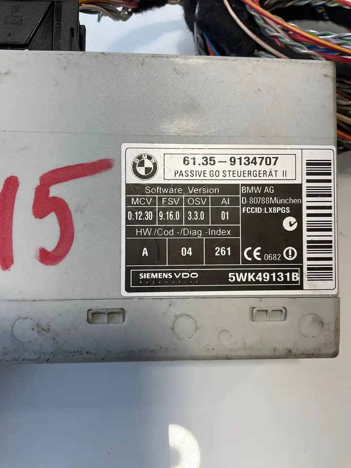 BMW (2012 - ) 9134707 Блок бесключевого доступа — фото 6