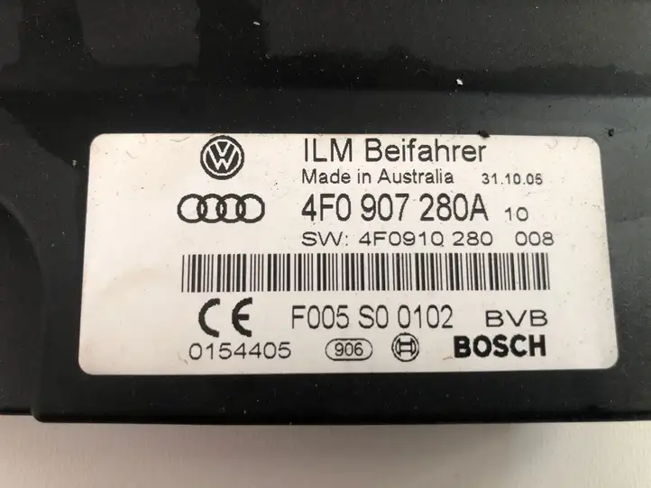 Audi A6 S6 C6 4F (2004 - 2008) 4F0907280A Прочие блоки управления — фото 4