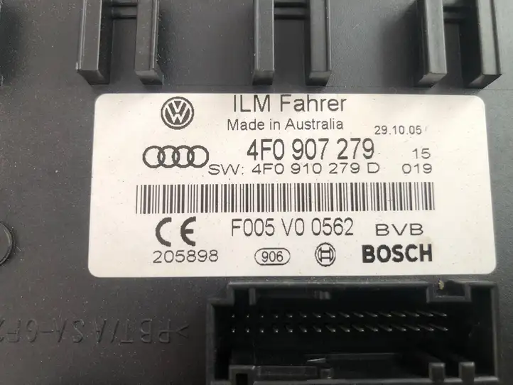 Audi A6 S6 C6 4F (2004 - 2008) 4F0907279 Прочие блоки управления — фото 4