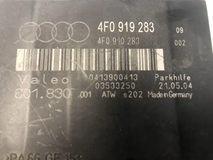 Audi A6 S6 C6 4F (2004 - 2008) 4F0919283 Блок управления парктрониками — фото 2