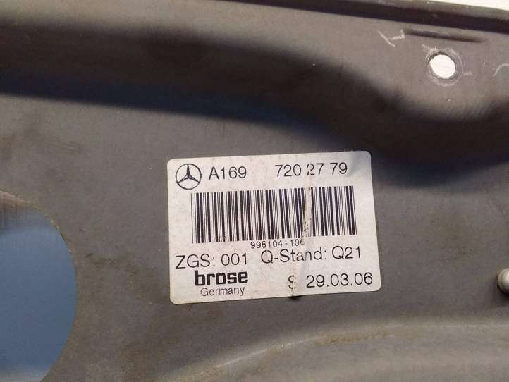 Mercedes-Benz B-class W245 (2005 - 2008)  A1697202779 Передний комплект электрического механизма для подъема окна