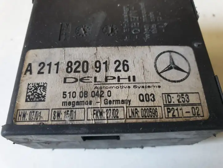 Mercedes-Benz E W211 (2002 - 2009) A2118209126 Прочие блоки управления — фото 3