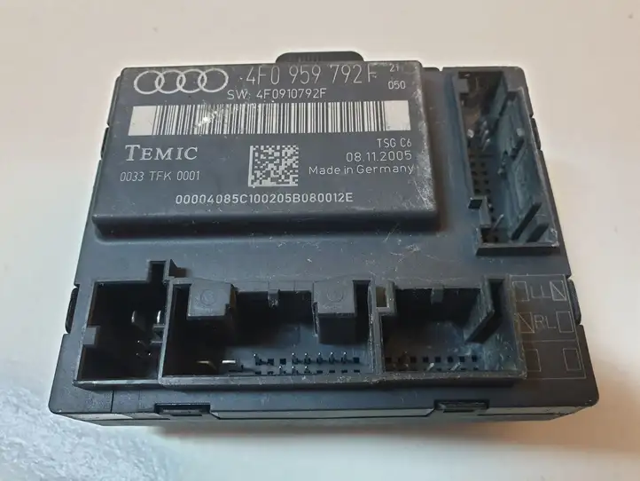 Audi A6 S6 C6 4F (2004 - 2008) 4F0959792F Модуль комфорта — фото 1