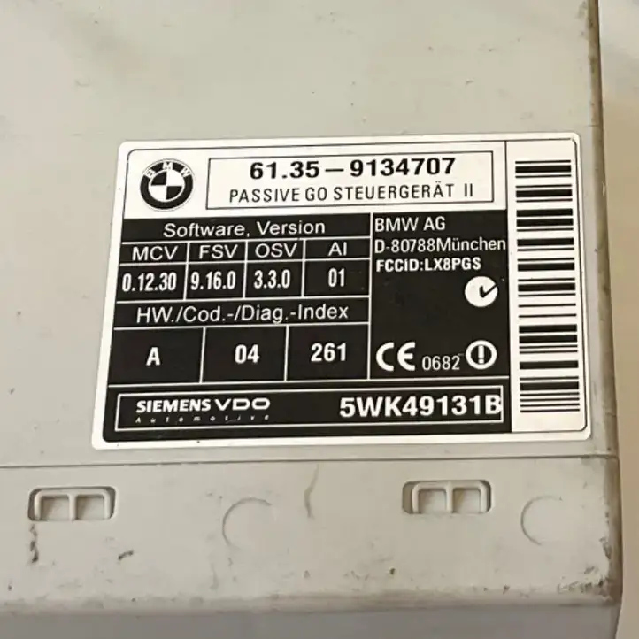 BMW (2008 - ) 9134707 Блок бесключевого доступа — фото 10