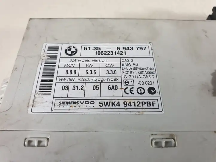 BMW 5 E60 E61 (2004 - 2010) 6943797 Модуль комфорта — фото 3