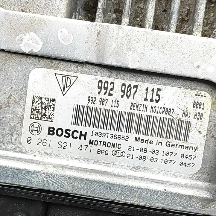 Porsche (2021 - ) 992907115 Блок управления двигателем (ЭБУ) — фото 6