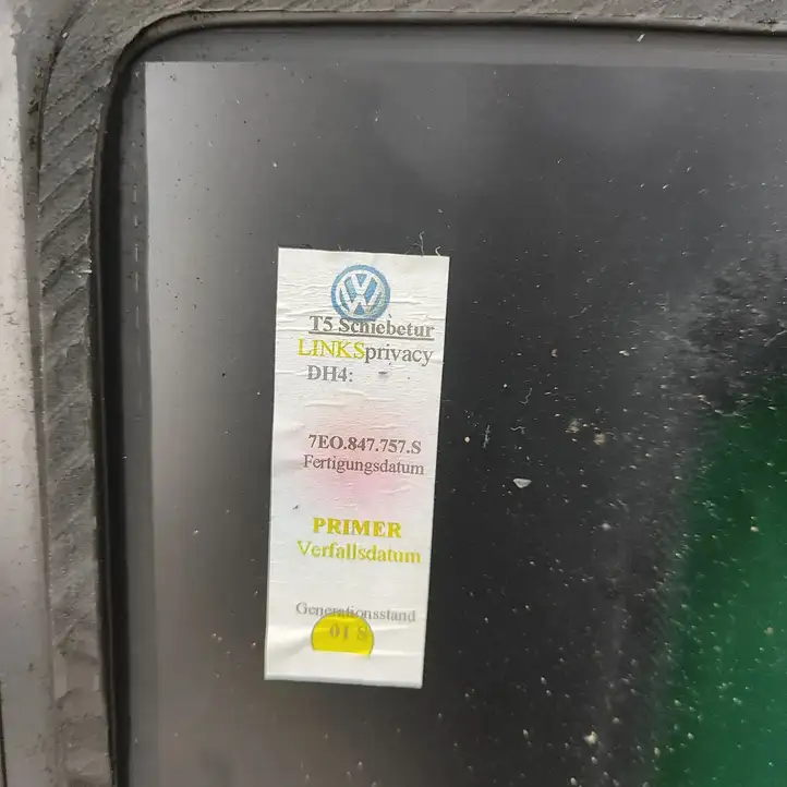 Volkswagen (2019 - ) 7E0847757S Стекло раздвижной двери — фото 7