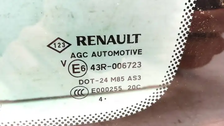Renault (2015 - ) 43R006723 Заднее боковое стекло — фото 8