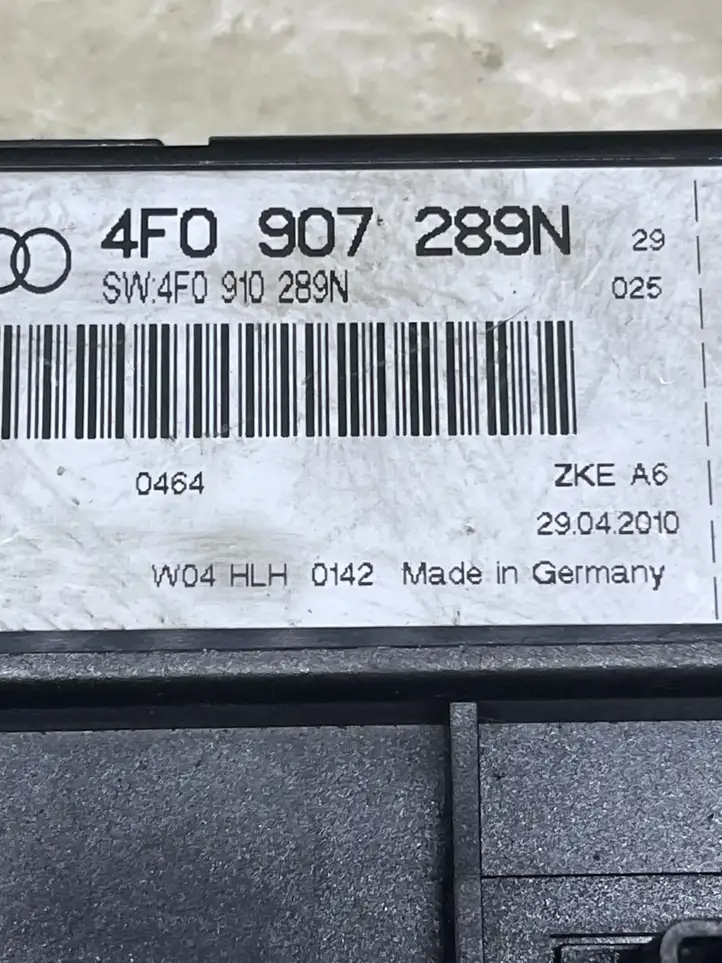 Audi A6 S6 C6 4F (2004 - 2008) 4F0907289N Модуль комфорта — фото 3