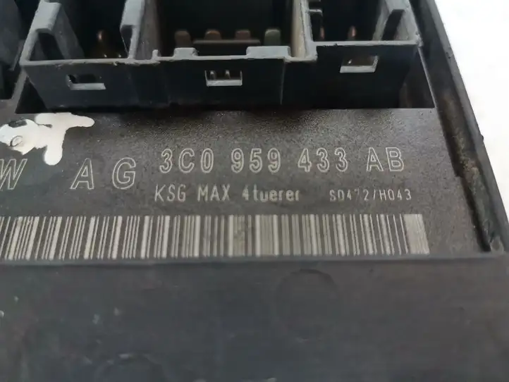 Volkswagen PASSAT B6 (2005 - 2010) 3C0959433AB Модуль комфорта — фото 3