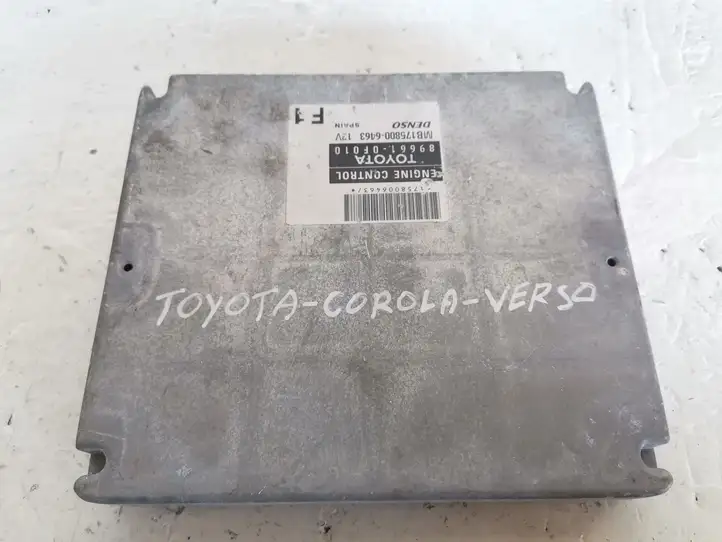 Toyota Corolla Verso AR10 (2004 - 2009) 896610F010 Блок управления двигателем (ЭБУ) — фото 1