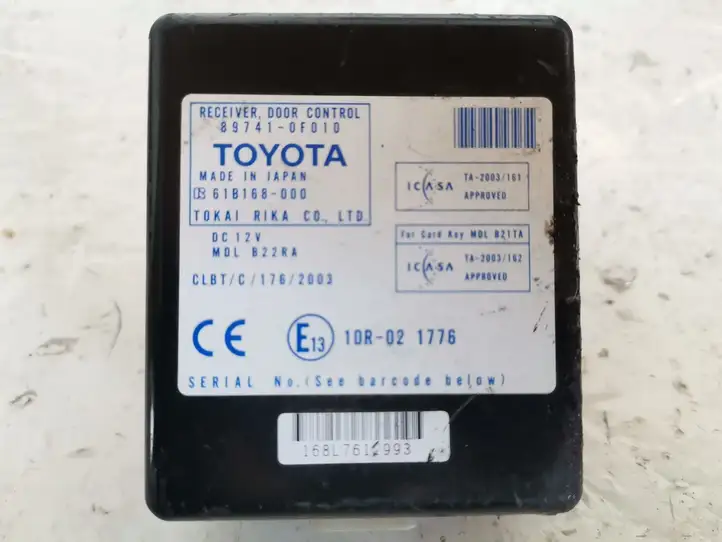 Toyota Corolla Verso AR10 (2004 - 2009) 897410F010 Блок управления центральным замком — фото 2