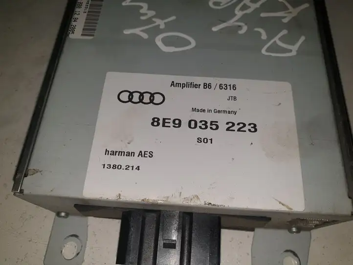 Audi A4 S4 B8 8K (2007 - 2011) 8E9035223 Усилитель звука — фото 2