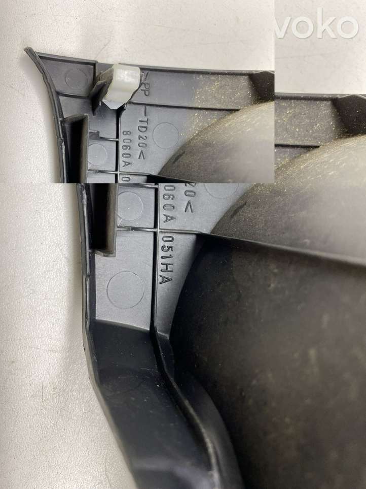 Mitsubishi Pajero (2006 - 2011)  8060A051 Отделка приборного щитка