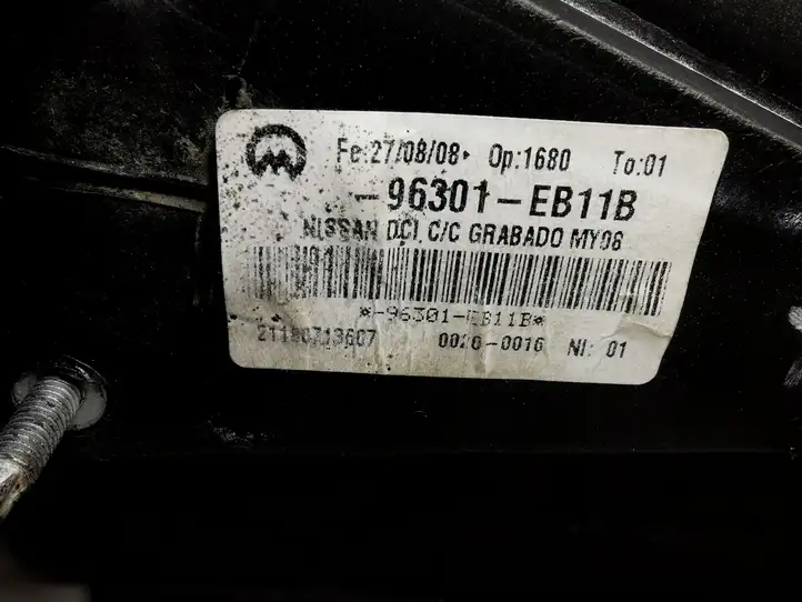 Nissan Navara D40 (2004 - 2015) 014302 Боковое зеркало с электроприводом — фото 2