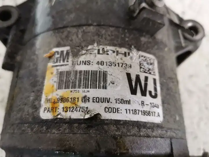 Opel Astra H (2004 - 2009) 401351739 Компрессор (насос) кондиционера воздуха — фото 3