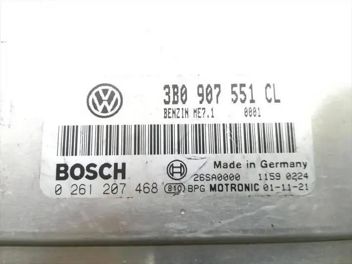 Volkswagen PASSAT B5.5 (2001 - 2005) 3B0907551CL Блок управления двигателем (ЭБУ) — фото 5