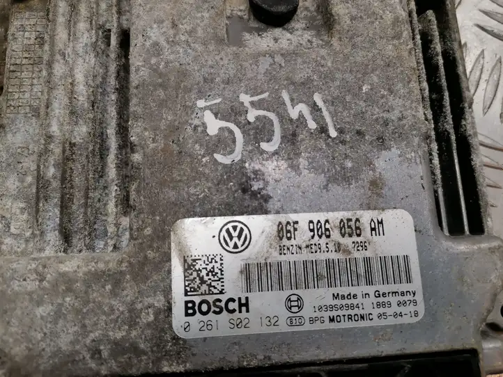 Volkswagen PASSAT B6 (2005 - 2010) 06F906056AM Блок управления двигателем (ЭБУ) — фото 3