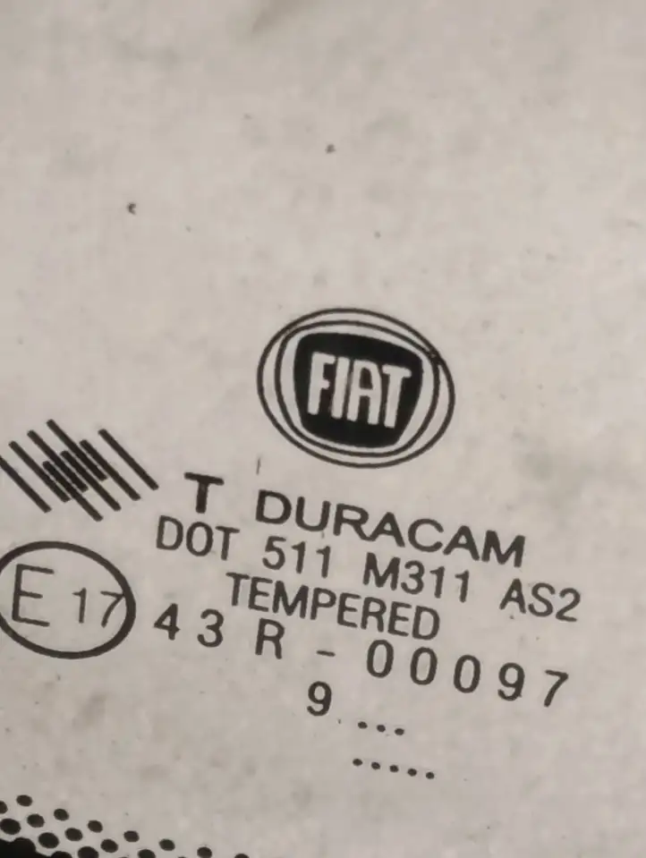Fiat (2014 - ) DOT511M311AS2 Стекло раздвижной двери — фото 5