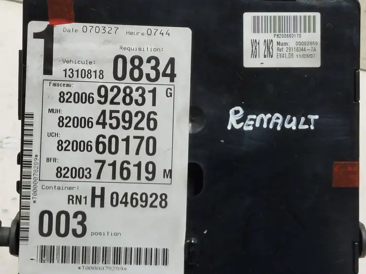 Renault (2010 - ) 8200660170 Модуль комфорта — фото 6
